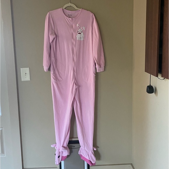 Nick & Nora | Intimates & Sleepwear | Nick Nora Pink Bunny Onesie ...